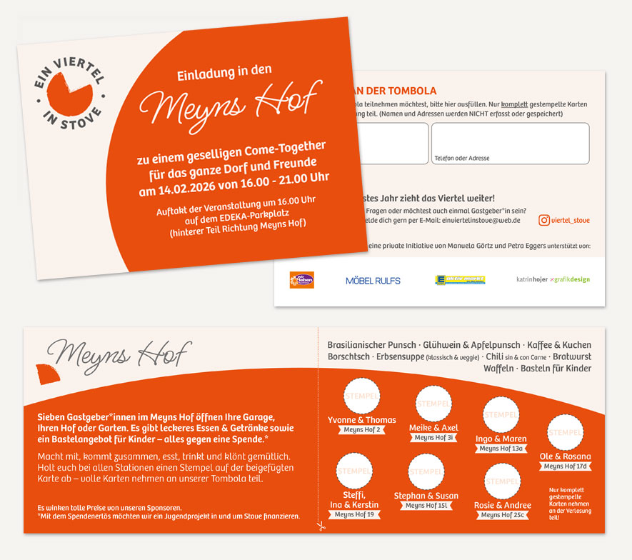 Flyergestaltung und Druckservice